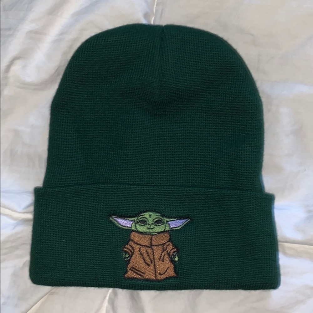 Star Wars mandalorian baby yoda beanie